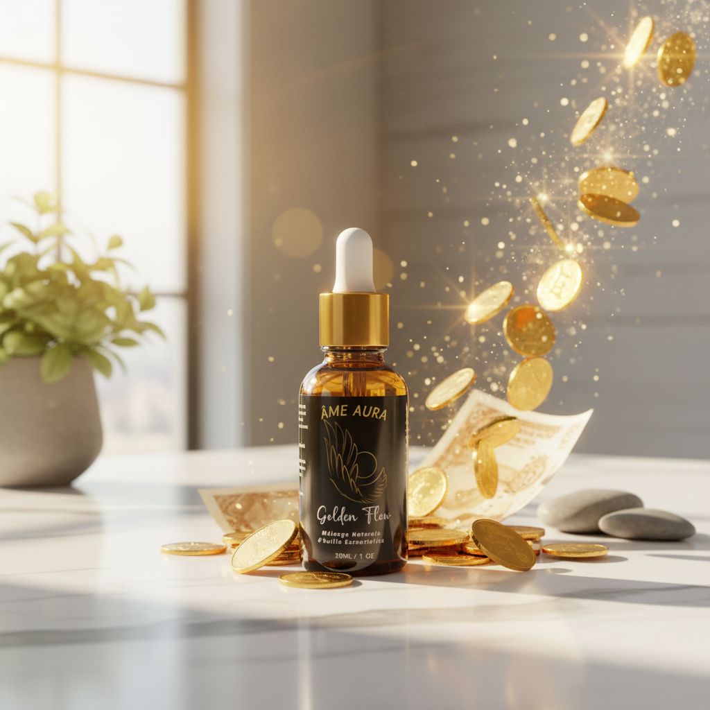 Golden Flow – Intention Oil to Attract Abundance